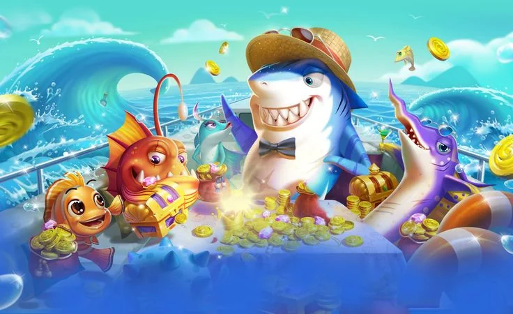 Visual aksi bawah laut sebagai kartu permainan di HOMETOGEL